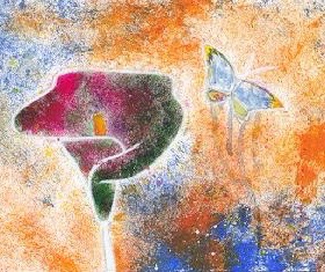 ruka ── 花と蝶 ／ flowers and butterfly